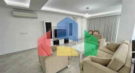 Luxury 3+1 apartment with sea view