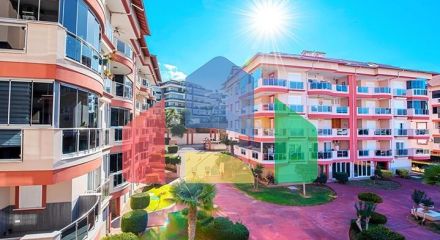 Просторная квартира 2+1 в районе Оба