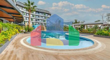 Apartment 1+1 in Oba district