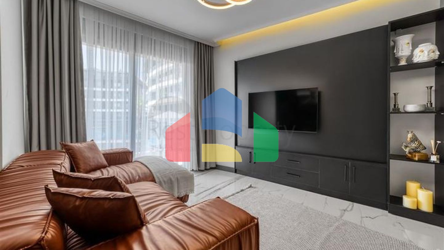 Квартира 1+1 в районе Оба