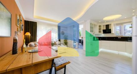 Квартира с планировкой 2+1 в районе Оба