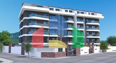 A new residential complex project in the Oba area
