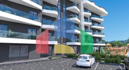 A new residential complex project in the Oba area