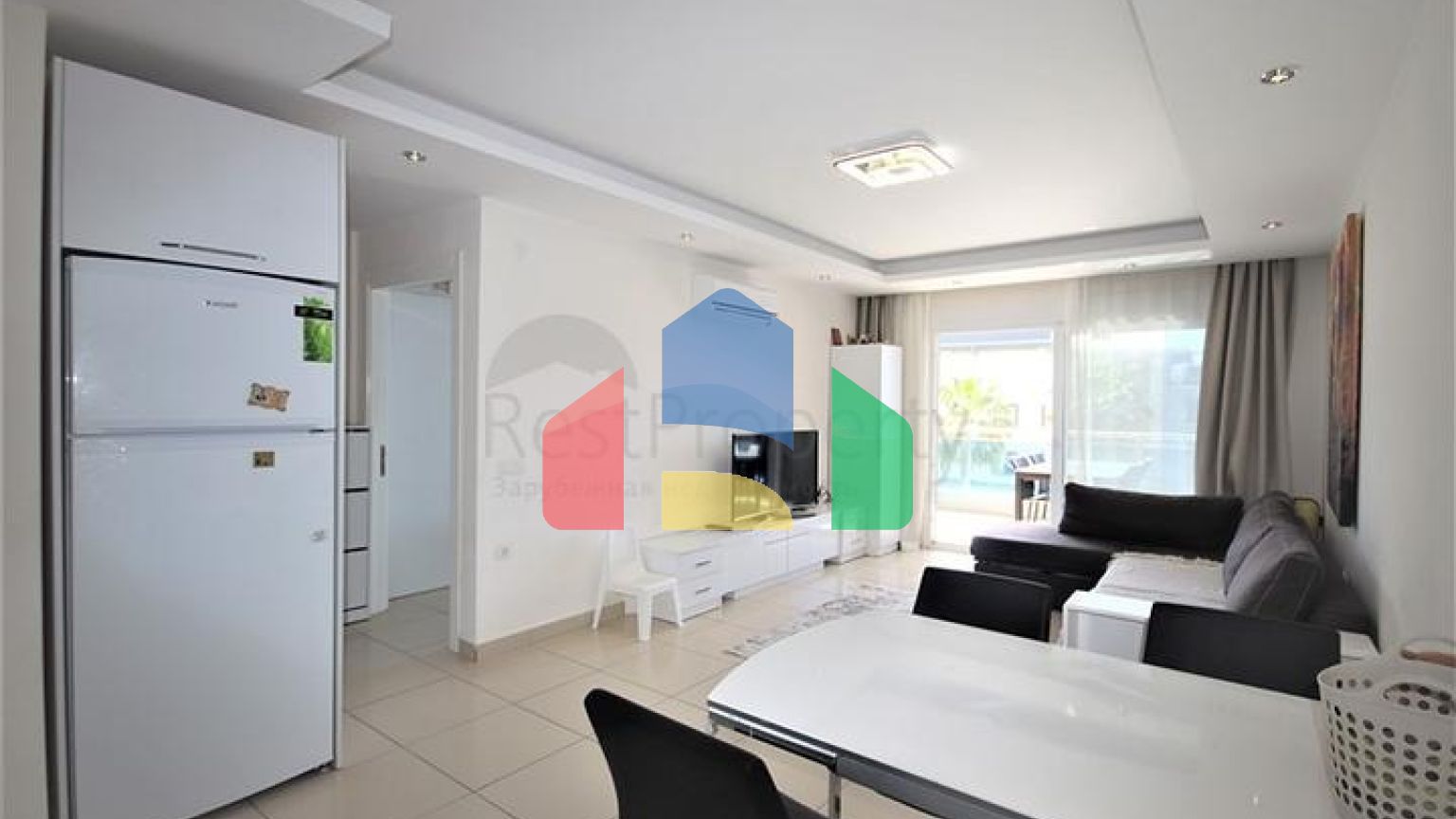 Квартира 1+1 в районе Оба