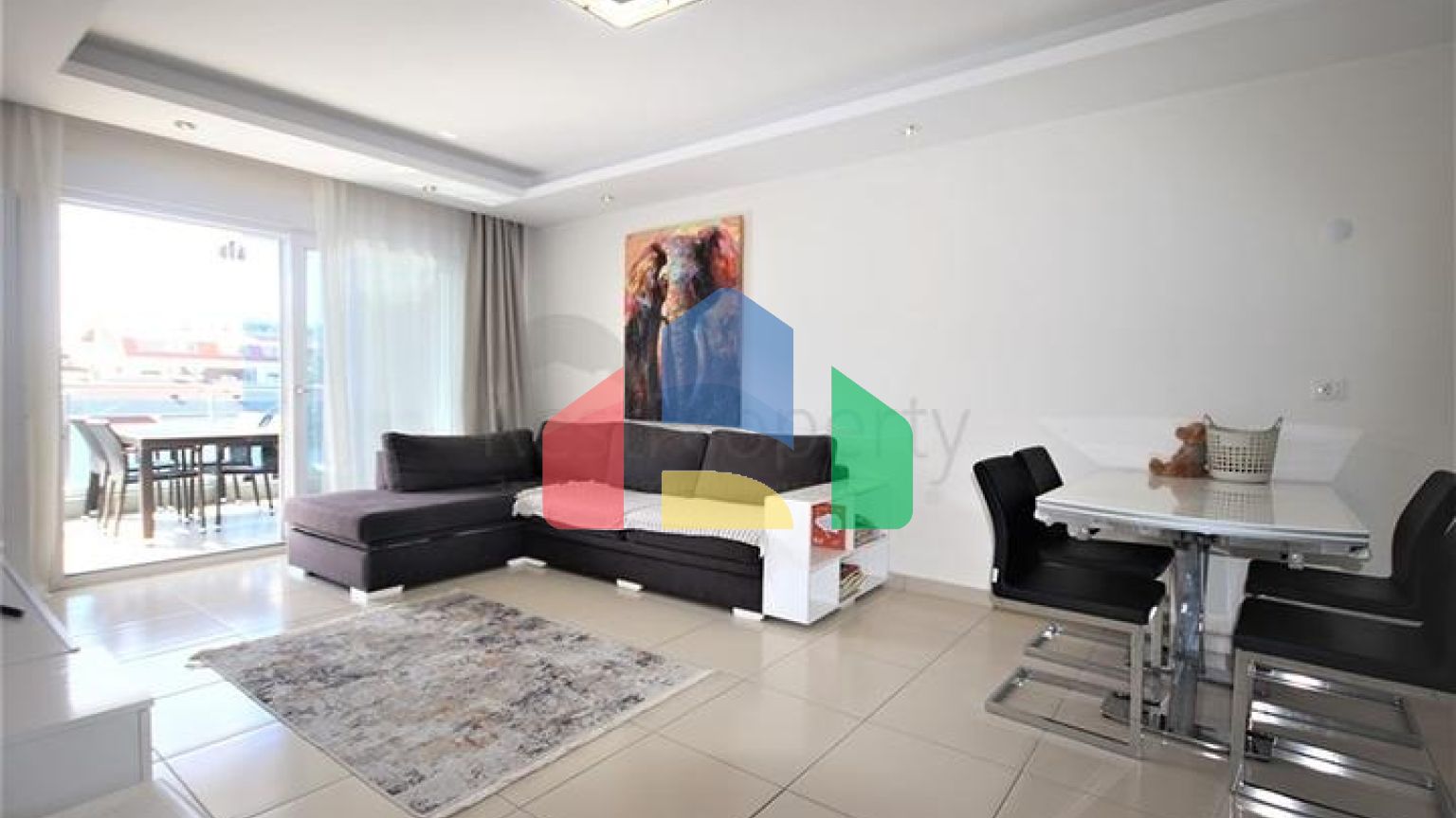 Квартира 1+1 в районе Оба