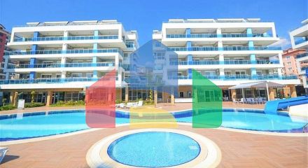 Квартира 1+1 в районе Оба