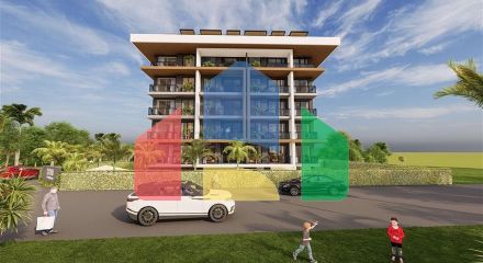 A new project in the best location of the Oba district