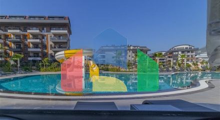 Квартира планировкой 2+1 в масштабном комплексе района Оба