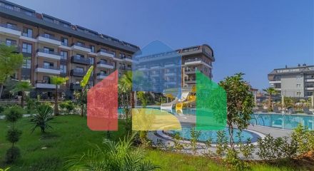 Квартира планировкой 2+1 в масштабном комплексе района Оба