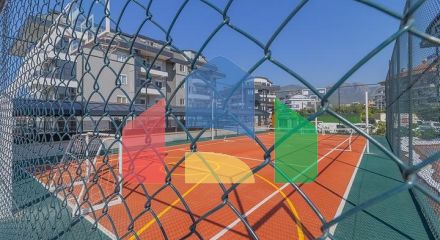 Квартира плануванням 2+1 в масштабному комплексі району Оба