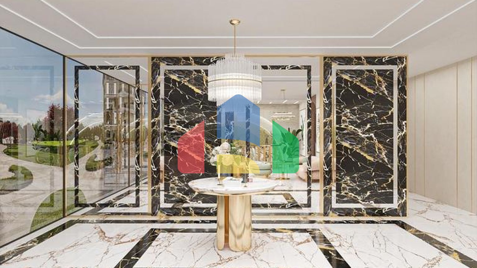 Квартира планировкой 1+1 в районе Оба в комплексе с семейной концепции