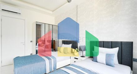 Трехкомнатная квартира в районе Оба