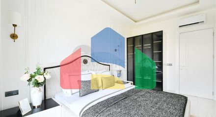 Трехкомнатная квартира в районе Оба