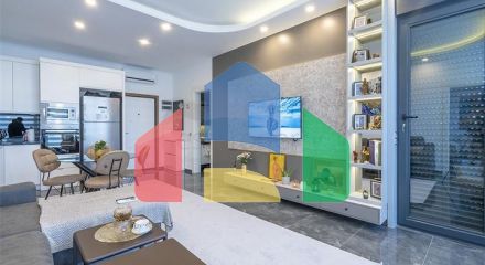 1+1 apartment in an elite residential complex in Oba district