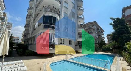 Просторі апартаменти 2+1 всього в 500 м від моря в районі Оба