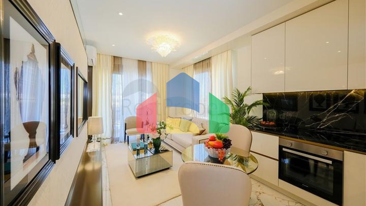 Современная квартира в новом жилом комплексе с богатой инфраструктурой