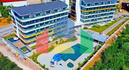 Spacious 2+1 penthouse with sea view