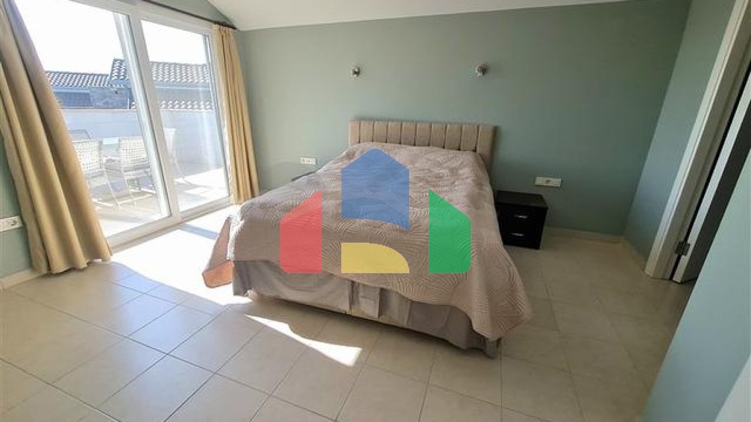 Затишний пентхаус 3 + 1 з меблями в районі Оба