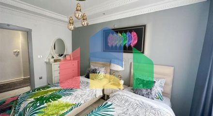 Уютные апартаменты в обжитом комплексе в самом сердце района Оба