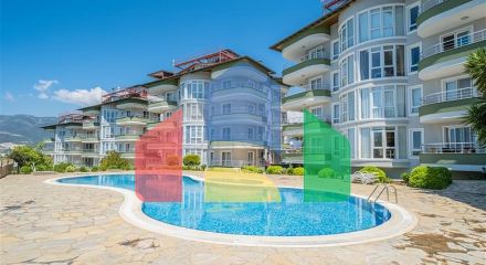 Просторный пентхаус в районе Оба