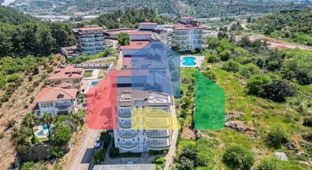 Просторный пентхаус в районе Оба