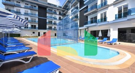 2+1 furnished penthouse in a modern complex in Oba