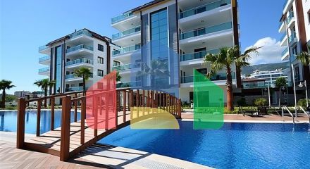 Spacious apartments in an elite complex located in Oba/Alanya!