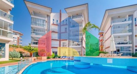 Cozy 2+1 furnished apartment in the Oba area