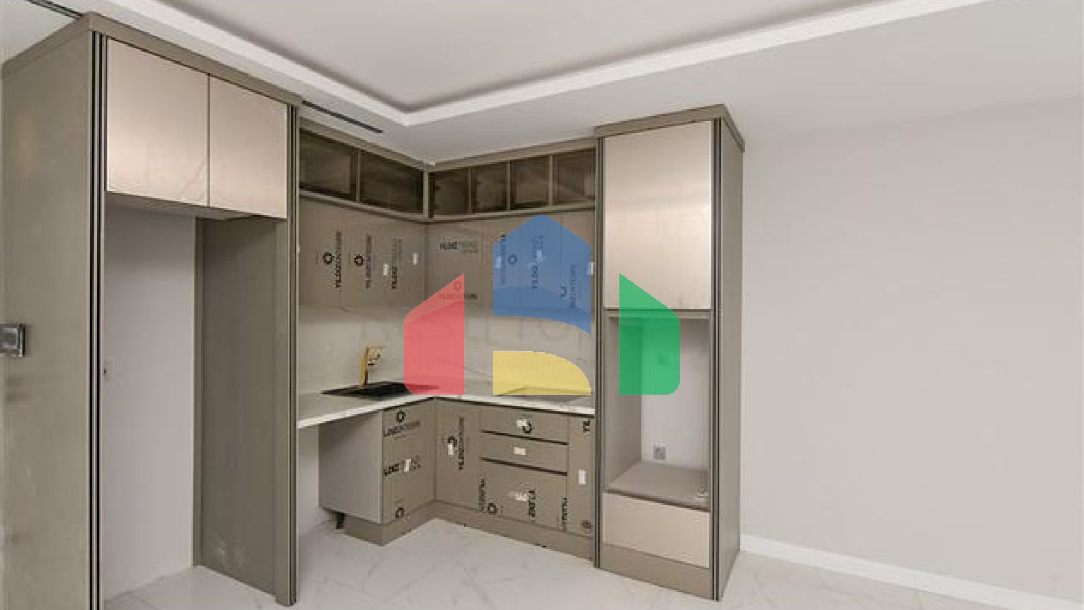 Квартира 1+1 в районе Оба