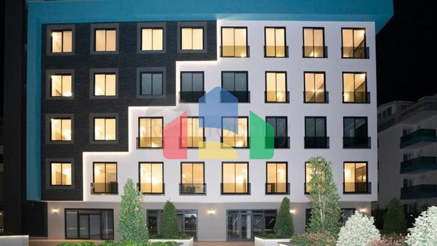 Оборудованный просторный офис в бизнес-центре в районе Оба