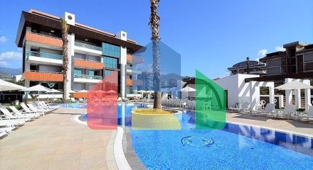 Трикімнатна світла квартира в районі Оба