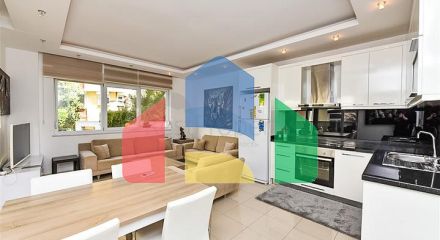 Простора квартира 2 + 1 в районі Оба