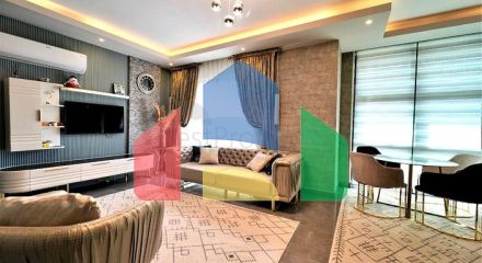 Пентхаус 2+1 в дизайнерском оформлении в районе Оба Пентхаус 2+1 в дизайнерском оформлении в районе Оба