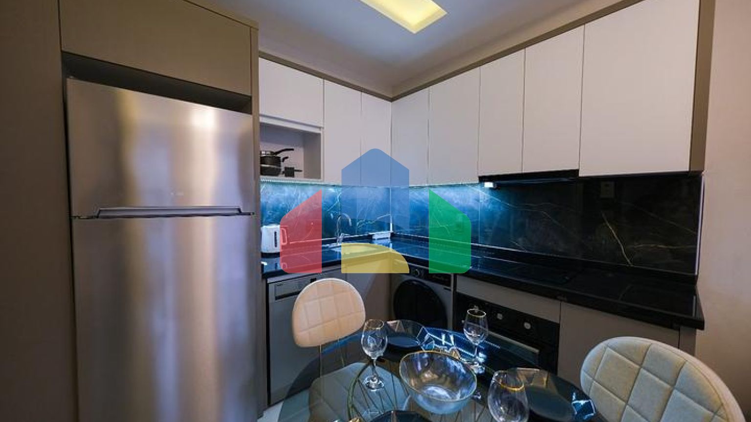 Меблированная квартира 1+1 в районе Оба