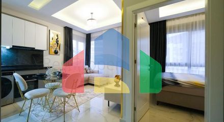 Меблированная квартира 1+1 в районе Оба