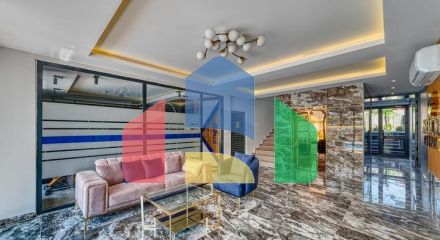 Меблированная квартира 1+1 в районе Оба