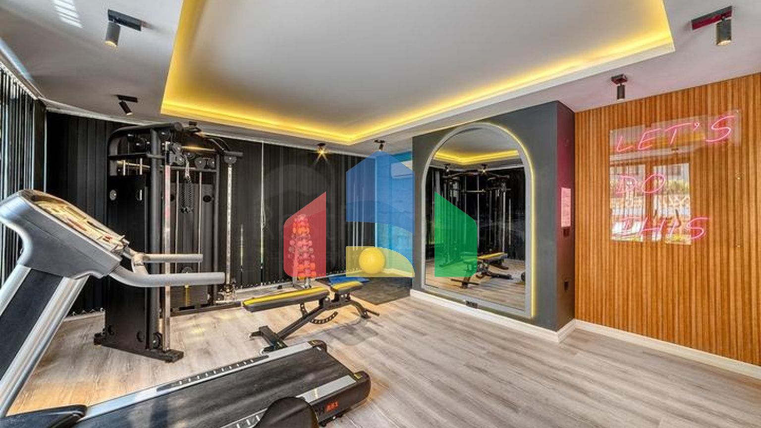 Меблированная квартира 1+1 в районе Оба