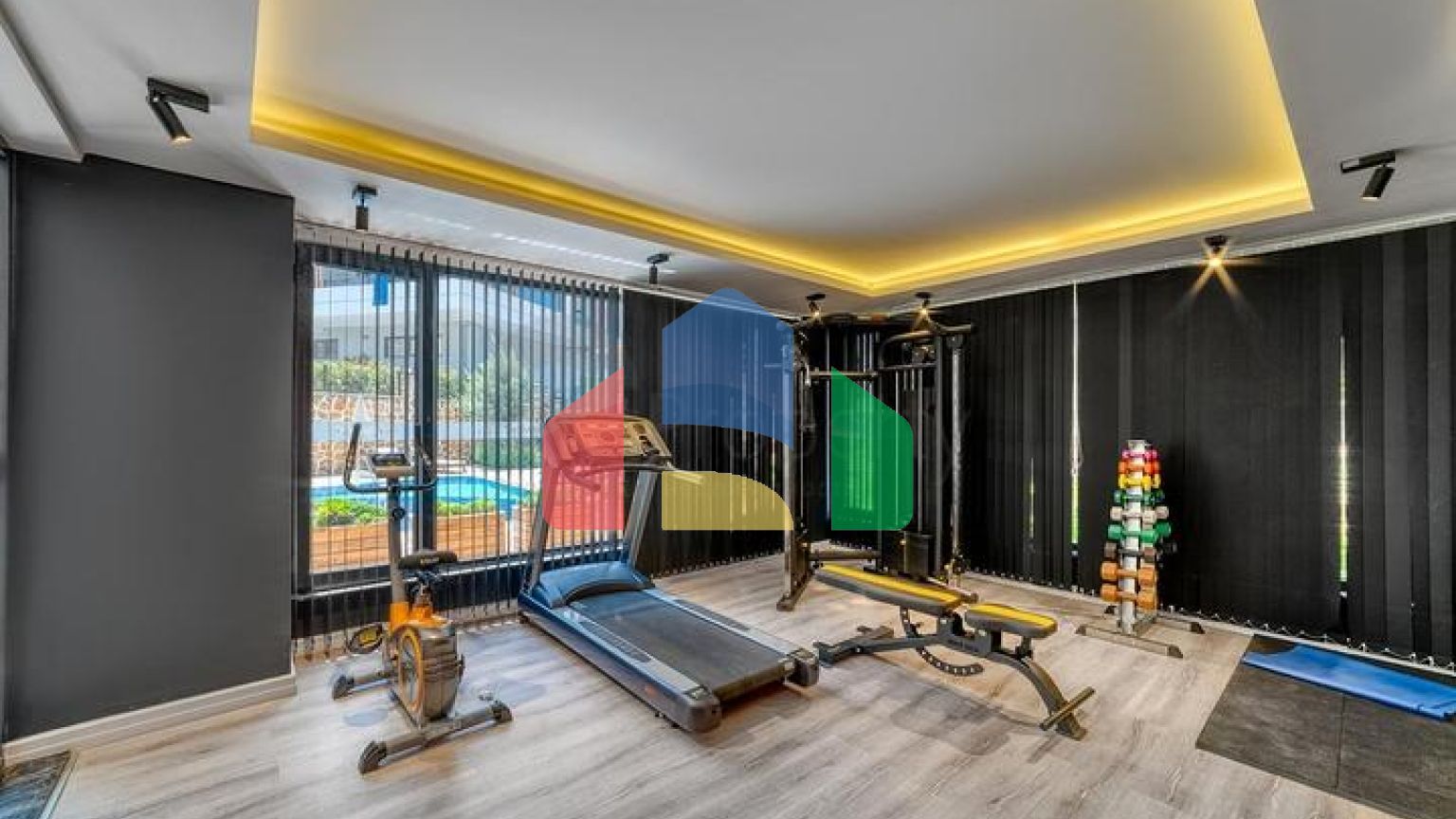 Меблированная квартира 1+1 в районе Оба