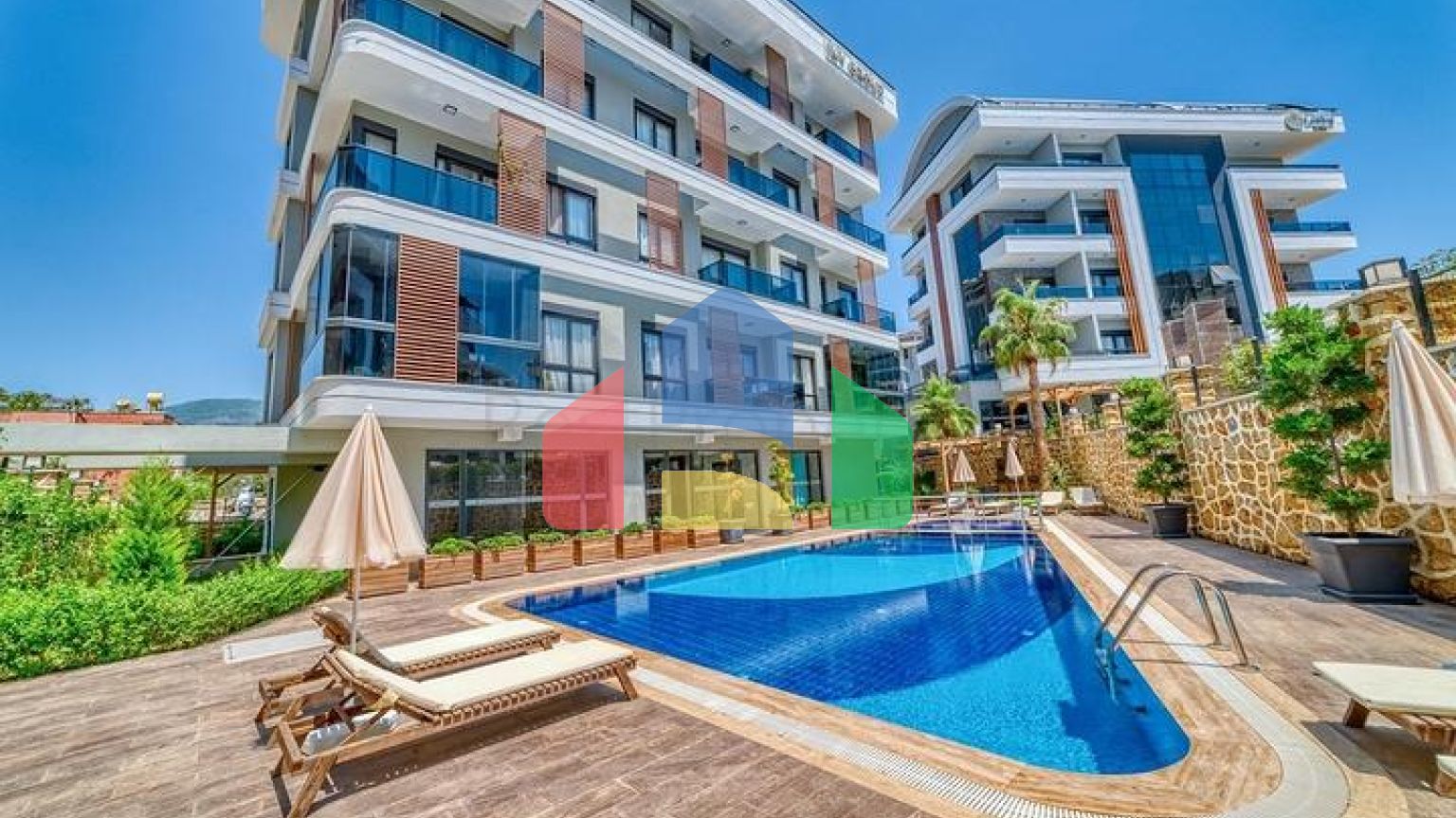 Меблированная квартира 1+1 в районе Оба