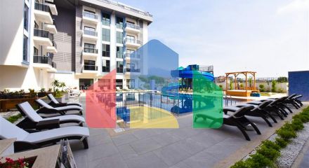 Modern 2+1 apartment in Oba district