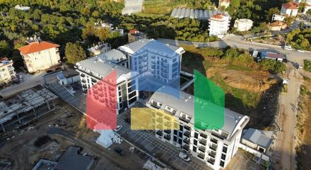 Современная квартира 2+1 в районе Оба