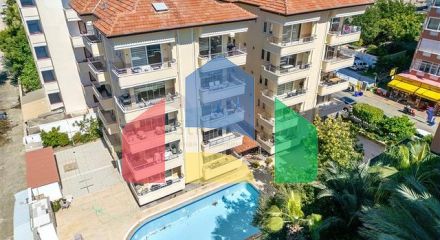 Квартира 1+1 в 100 метрах от моря в Оба