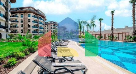 Квартира 1+1 в комплексе премиального класса