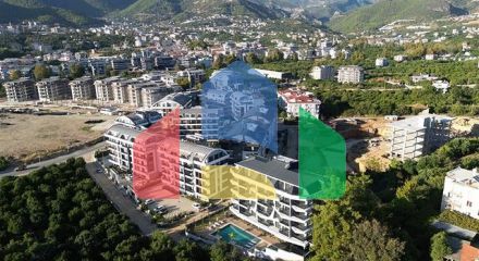 Modern apartments with full infrastructure in one of the best areas of Alanya