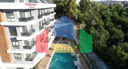 Modern apartments with full infrastructure in one of the best areas of Alanya
