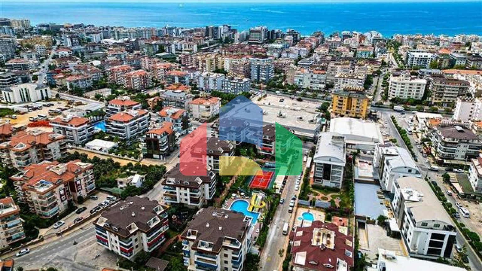 Квартира плануванням 2 + 1 в престижному районі Оба