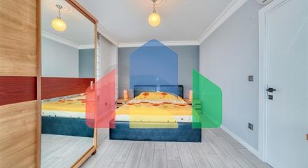 Spacious 4+1 apartment with furniture and appliances in a prestigious area of Ob