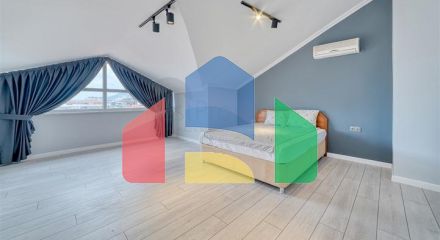 Spacious 4+1 apartment with furniture and appliances in a prestigious area of Ob