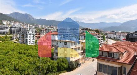 Пентхаус 4 + 1 з окремою кухнею в районі Оба