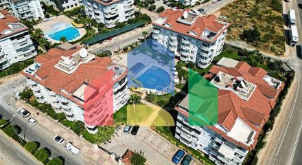 3+1 penthouse in Oba district